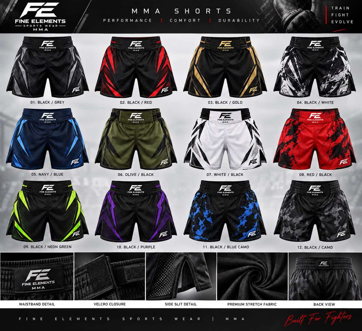 Custom Sublimated Boxing Shorts